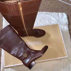 MICHAEL KORS HIGH KNEE BOOTS